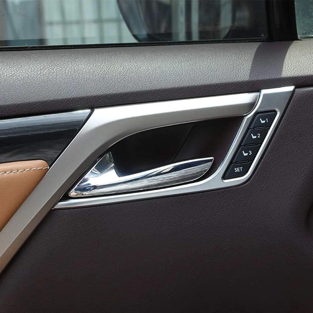 ABS Хромированная пластиковая Автомобильная внутренняя дверная ручка рамка