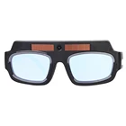 Очки для сварки с автоматическим затемнением, антибликовые очки, очки для аргоновой дуговой сварки, маска для глаз, защитные очки на солнечной батарее