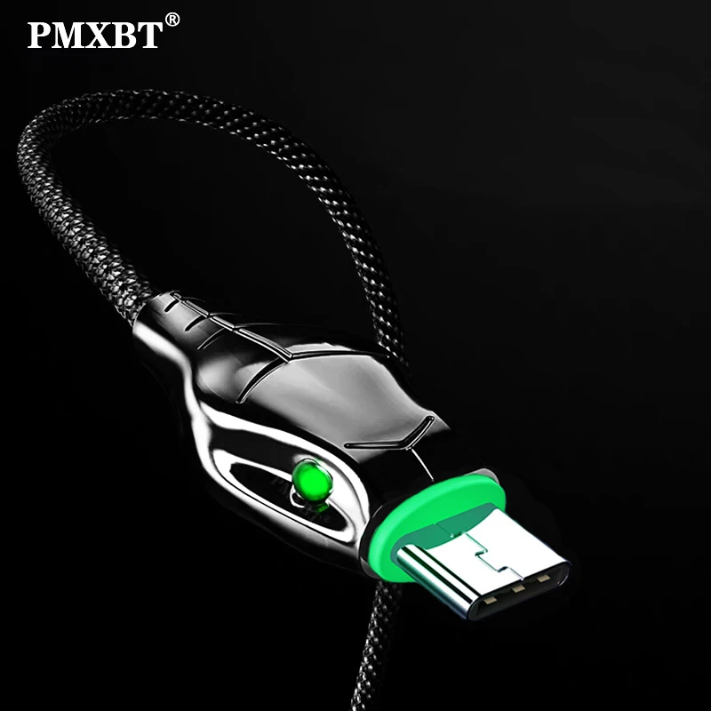 

5A Type USB C Cable 1M 2M 3M Long USB Cable Black Mamba Quick Charging For Mobile Phone Data Cable QC3.0 Charger USB-C Cabo Cord