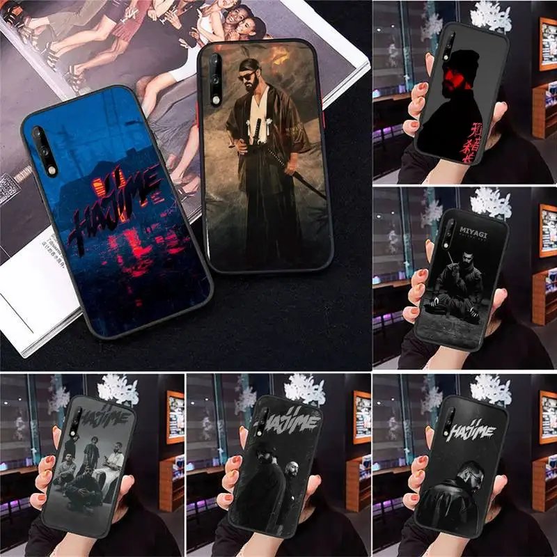 

Hajime MiyaGi Andy Phone Case for Huawei Y7 Y9 Y6 Y5 Y8 Y8S Y8P nove 3 4 5 6 7 pro 2018 2019 5g se Fundas cover