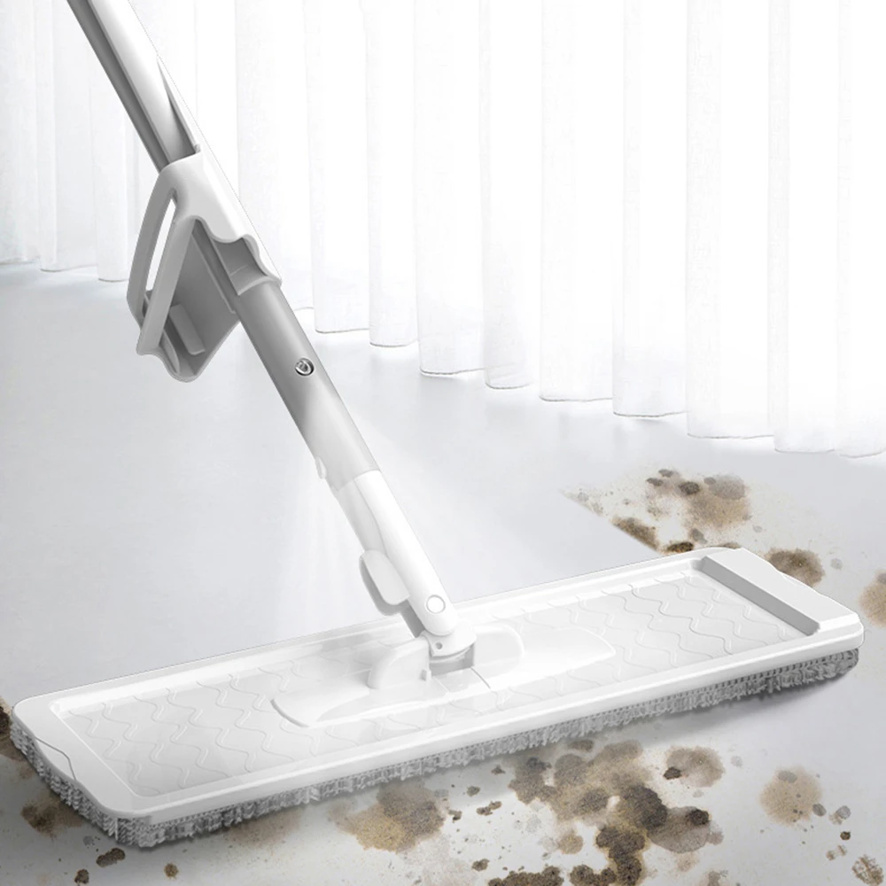 Спрей Швабра 2 в 1 бесплатная Ручная стирка плоская ленивая 360 ° вращающаяся