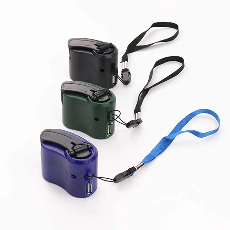 Экспресс 100 шт/партия три цвета EDC телефон аварийное зарядное устройство USB Ручное Зарядное устройство оборудование для кемпинга инструменты для выживания