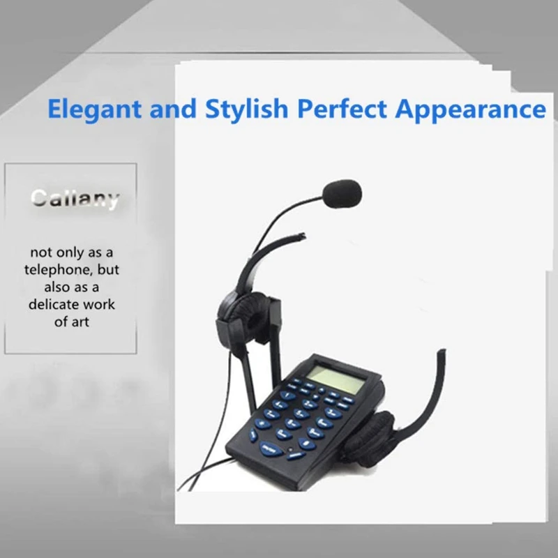 Телефонная связь с функцией записи шумоподавление Гарнитура для домашнего офиса