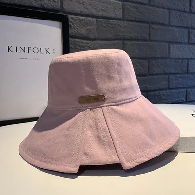 

Spring and summer fashion leisure basin hat big eaves sun-shading fisherman hat all-match female hat