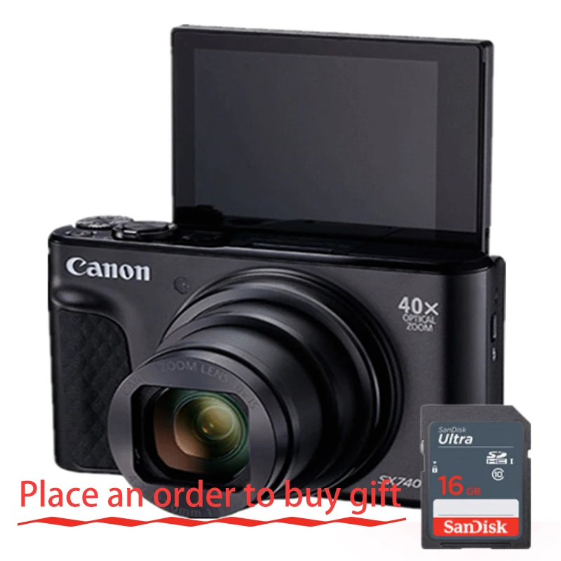 

Цифровая камера Canon PowerShot SX740 HS HD 4K телефото селфи для путешествий