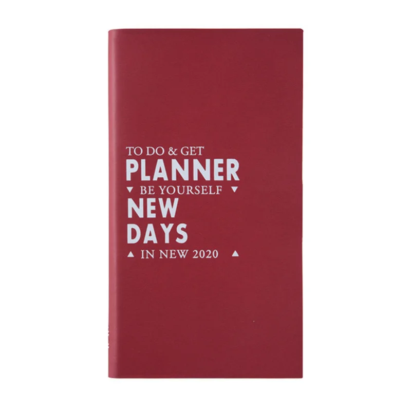 Повесток 2020 планировщик Органайзер А6 портативный блокнот пули дневники DIY план