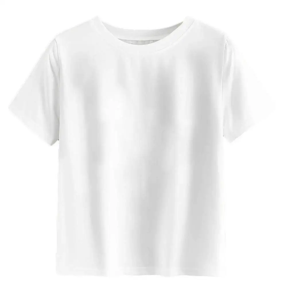 Женские футболки с принтом сделай сам Повседневная модная футболка круглым