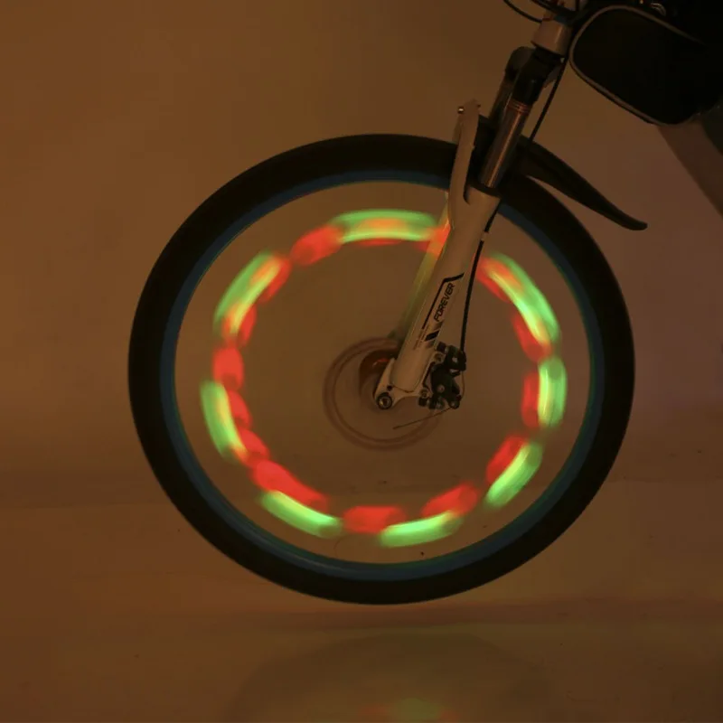 Новая светодиодная велосипедная проволочная шина яркая спицевая лампа хит
