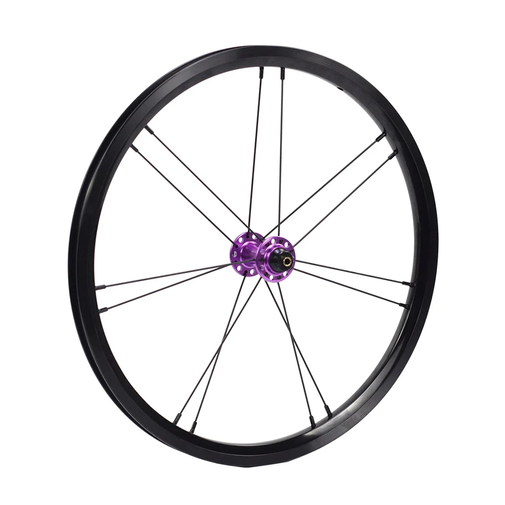 Silverock литые диски 1" 1 3/8" 349 обода тормоза NBR 14H 21H для Brompton 3sixty складной велосипед на заказ велосипед колесная множество цветов