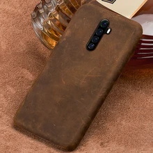 Genuine PULL-UP Leather Retro Case for Realme 7 Pro X50 X7 X2 5 6 8 Pro C3 X XT GT Cover For OPPO A9 Reno Ace 5 4 2 Find X2 X3