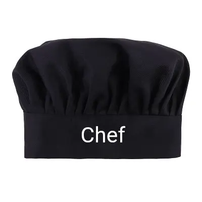 Индивидуальная шапка шеф-повара Кухонное ремесло с именем на заказ мужская