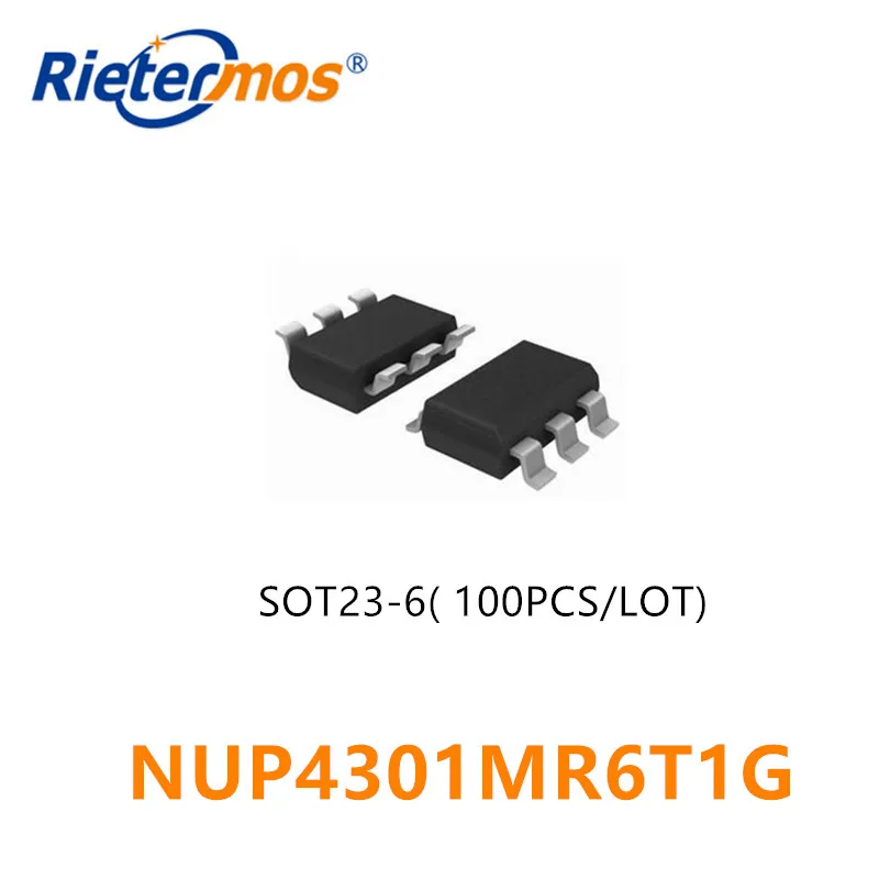 100 шт. NUP4301MR6T1G SC 74 SOT23 6 высокого качества|quality high| |