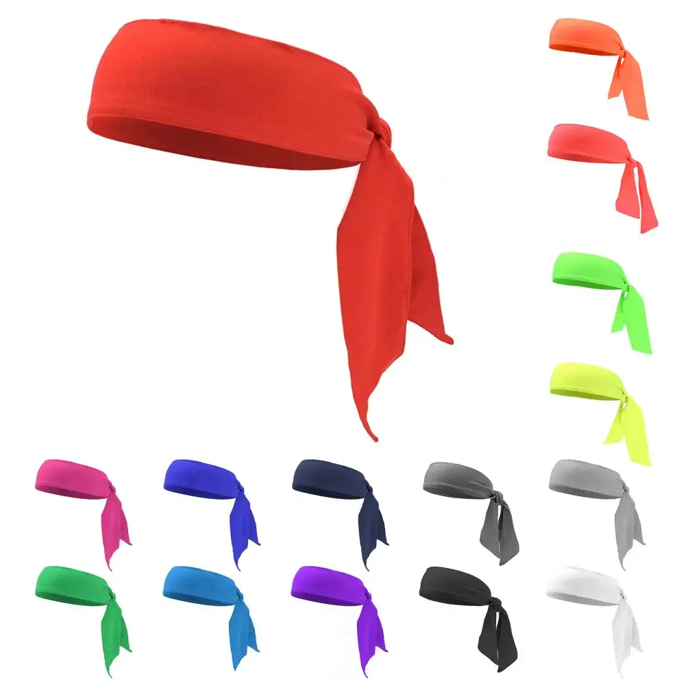 

Однотонные широкие хлопковые спортивные аксессуары для женщин и мужчин, легкие женские эластичные повязки для волос, тюрбан, аксессуары, го...