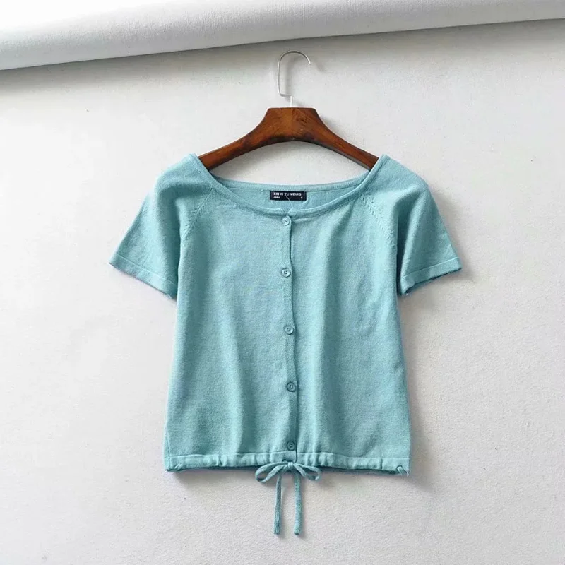 Укороченный топ женские блузки Винтажные Футболки с графическим рисунком