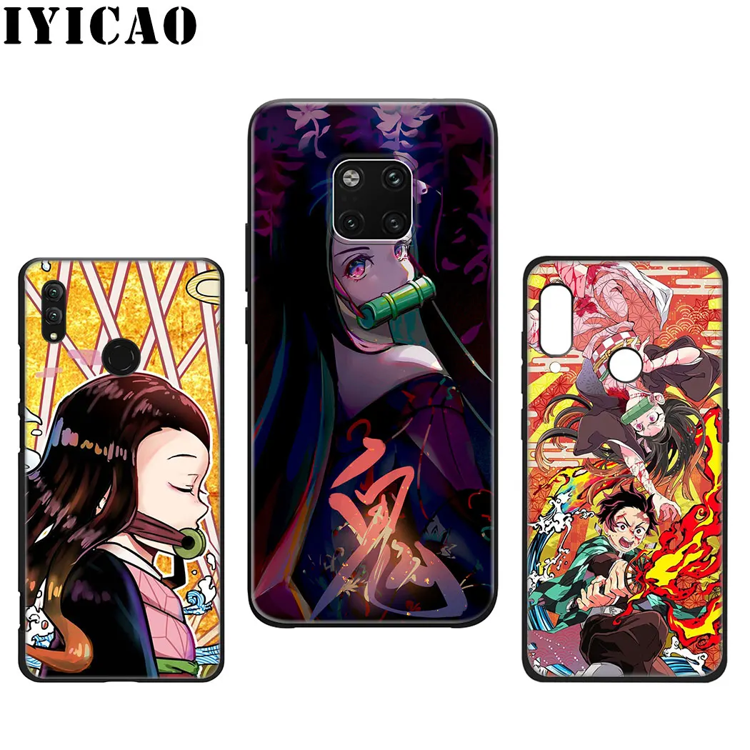 Мягкий силиконовый чехол Demon Slayer для huawei Nova 5i 4 3i 3 2i 2 Lite mate 10 20 30 Pro Чехол из ТПУ |