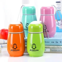300ml vacuum flask outdoor thermal cup penguin coffee sports water bottle mug
