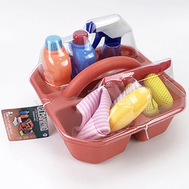 

Children's Cleaning Tool Toys Simulation Play House Toy Boy and Girl Gifts Pretend Cleaning Game Fun Toys