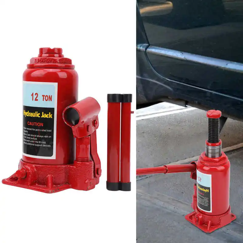 

Industrial Jacks Hydraulic Bottle Jacks for Automotive Construction Industrial Agricultural 12 Ton
