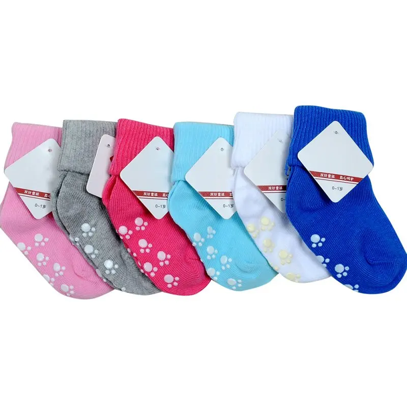

Toddler Kids Baby Cotton Floor Socks Newborn Infant Boys Girls Cartoon Sock w
