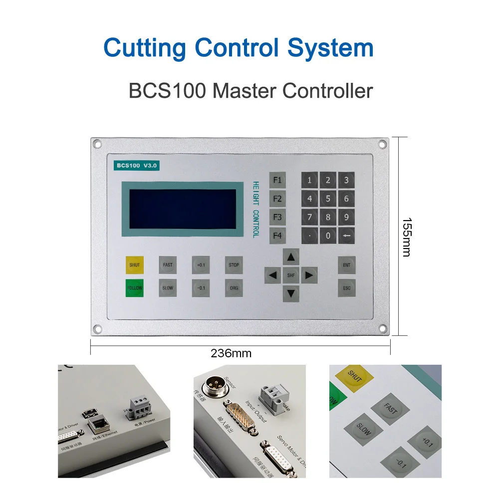 Машина для волоконной лазерной резки Friendess система управления резкой по высоте