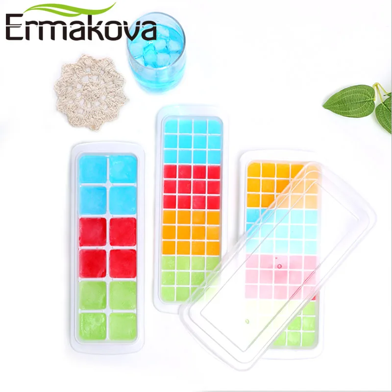 Пластиковая форма для льда ERMAKOVA квадратной формы сделай сам фруктов мороженого с