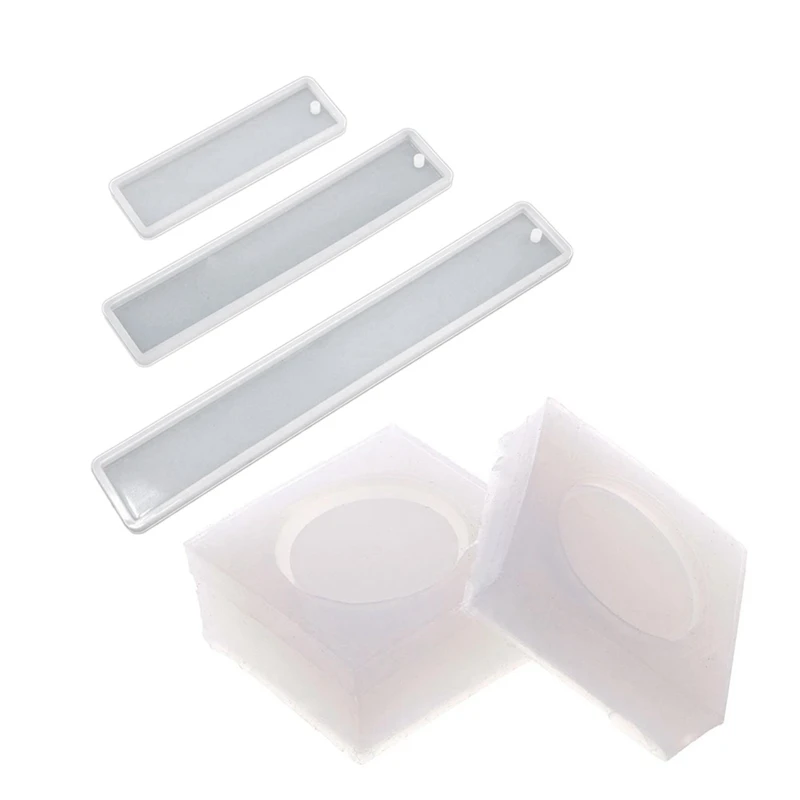 Набор из 3 силиконовых закладок для изготовления ювелирных изделий Diy закладки и 1