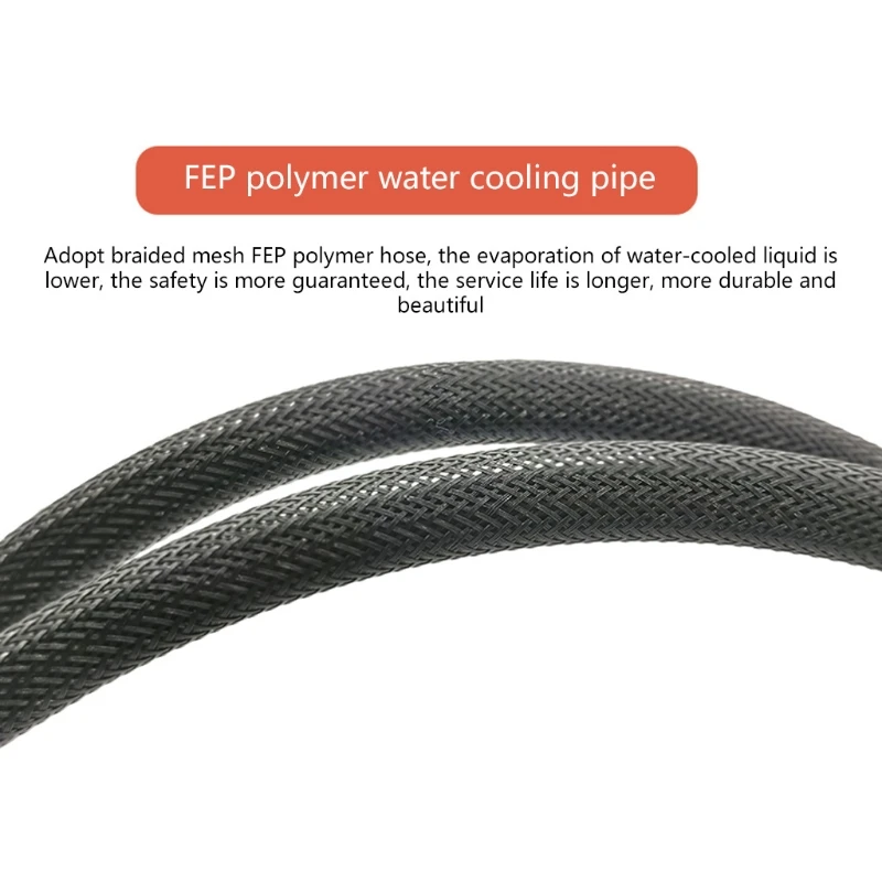 

Кулер для процессора R58A, тихий ШИМ-вентилятор, Цветной RGB-радиатор с полимерной водоохлаждающей трубкой FEP, 120 мм, низкий профиль для intel/amd/LGA