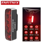 Новинка 2020, задние фонари для велосипеда ENFITNIX XlItET, интеллектуальный датчик, стоп-сигналы usb xlite100, задние фонари для дорожного велосипеда, горного велосипеда