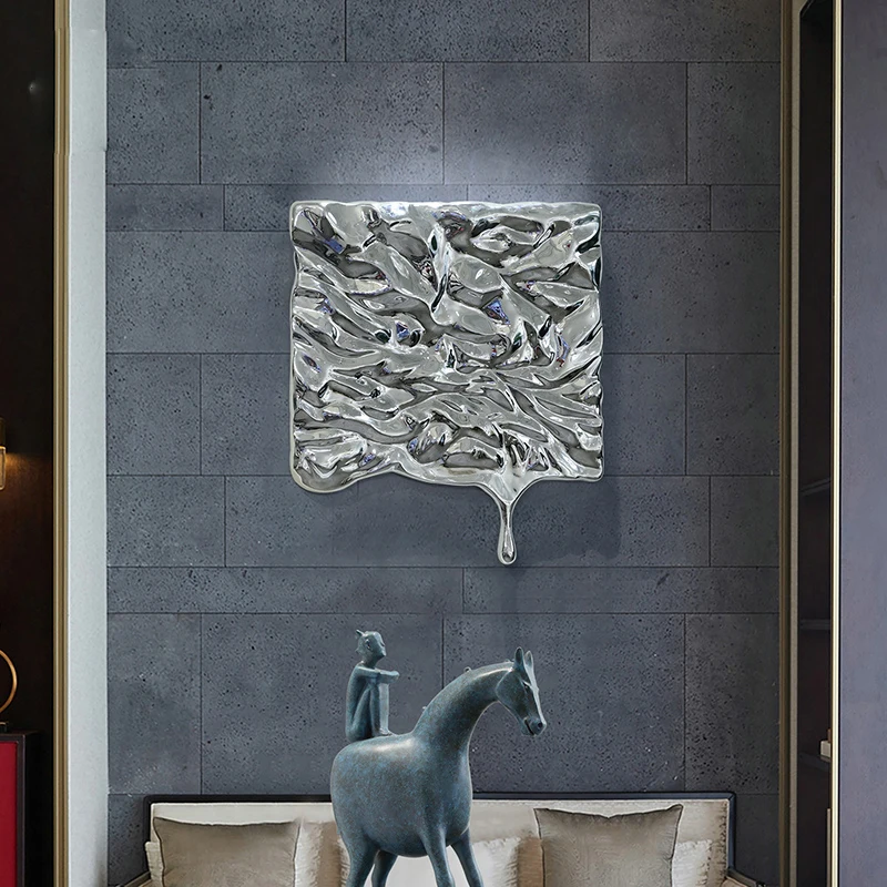 Роскошная домашняя статуя 2021 аксессуары для украшения стен гальванизированная