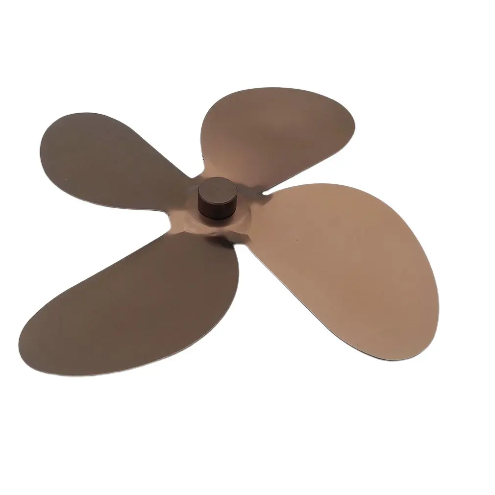 

Premium Fireplace Thermodynamic Fan Alumina Fan Blade Ultra Quiet Warm Fireplace Fan Thermal Power Fan 4-Blade Stove Fan