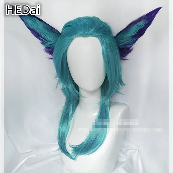 Парик для косплея LOL Star Guardian The Charmer Rakan Man Hair Game парик костюма |
