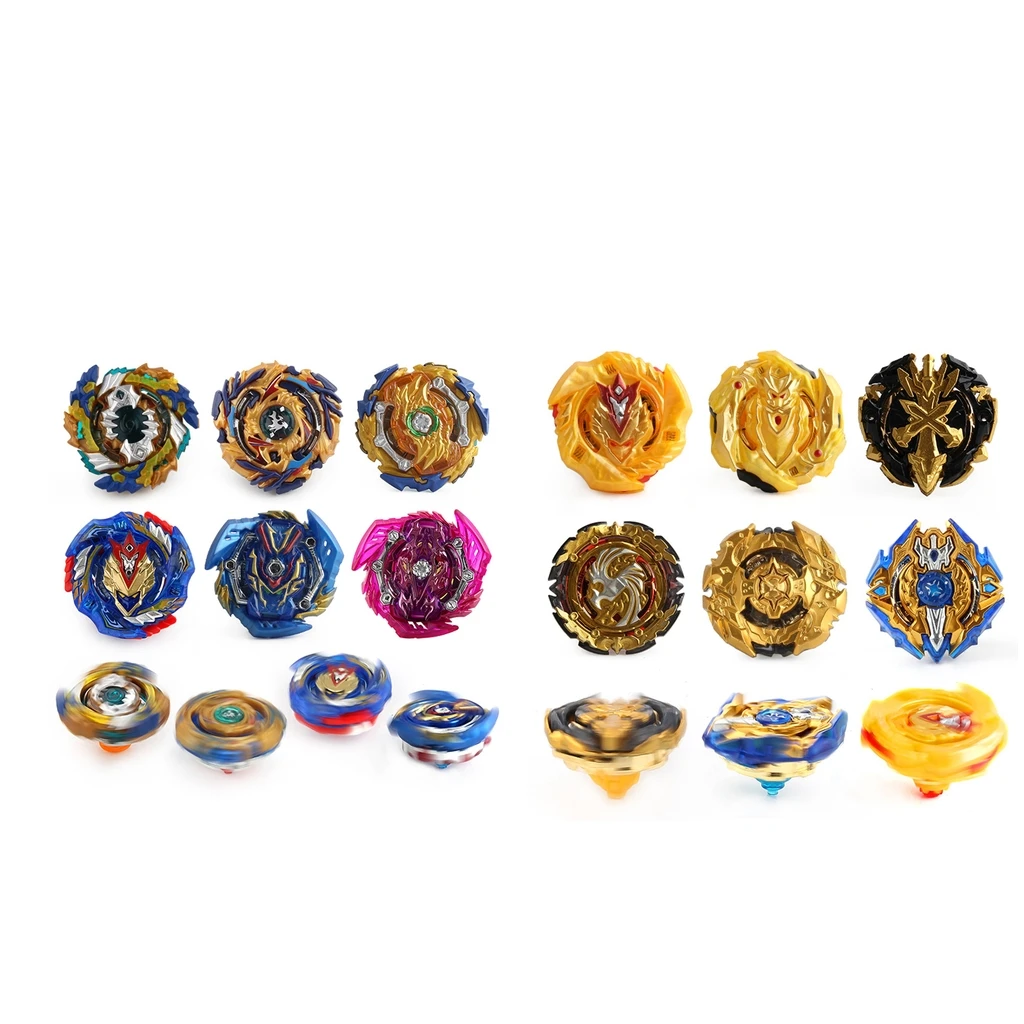 

4D Metal Fusion Fight Spinning Tops Launchers Rulers Battling Tops Kids Toys