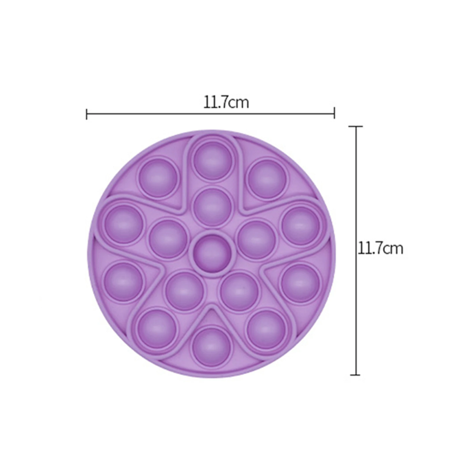 

Antistress Toys Bubble Popping Game Push Fidget Sensory Toy Funny Adult Kids Reliver Stress Toys Silicone Autism Special Needs