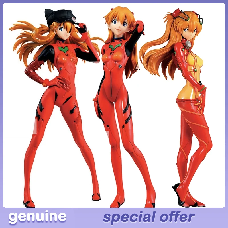 

EVA Asuka Langley Soryu костюм для вождения ограниченная коллекционная модель аниме фигурка экшн-игрушки ПВХ фигурки из АБС статуя 22 см