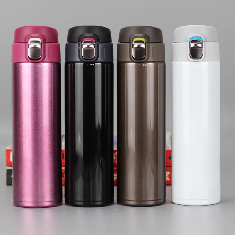 

Thermos cup Thermos Mug Vacuum Cup 304 Stainless Steel insulated Mug 450ML Thermal Bottle Thermoses vacuum flask water bottle