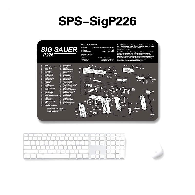 Glock имперский винтовка Разделение резиновые Мышь зарядного устройства с Печать