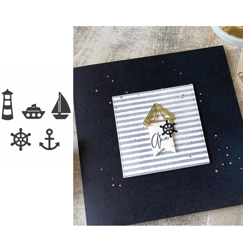 Металлические Вырубные штампы навигация корабля сделай сам создание открыток