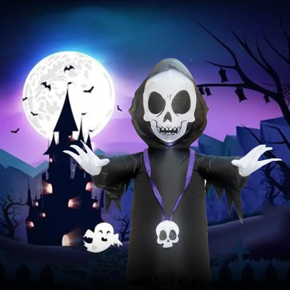 Хэллоуин украшения надувные анимационные идеи призрака вечерние для сада на