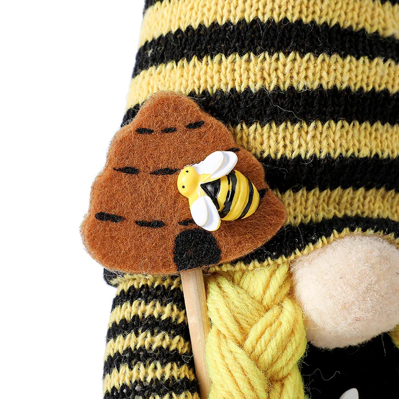 Nordic &quotшмель&quot &quotв полоску гном лимон Безликий куклы елка с орнаментом кукла