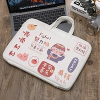 laptop handbag waterproof cute women 13 13 3 14 15 15 6 inch notebook bag for asus dell lenovo macbook air pro16 samsung xiaomi