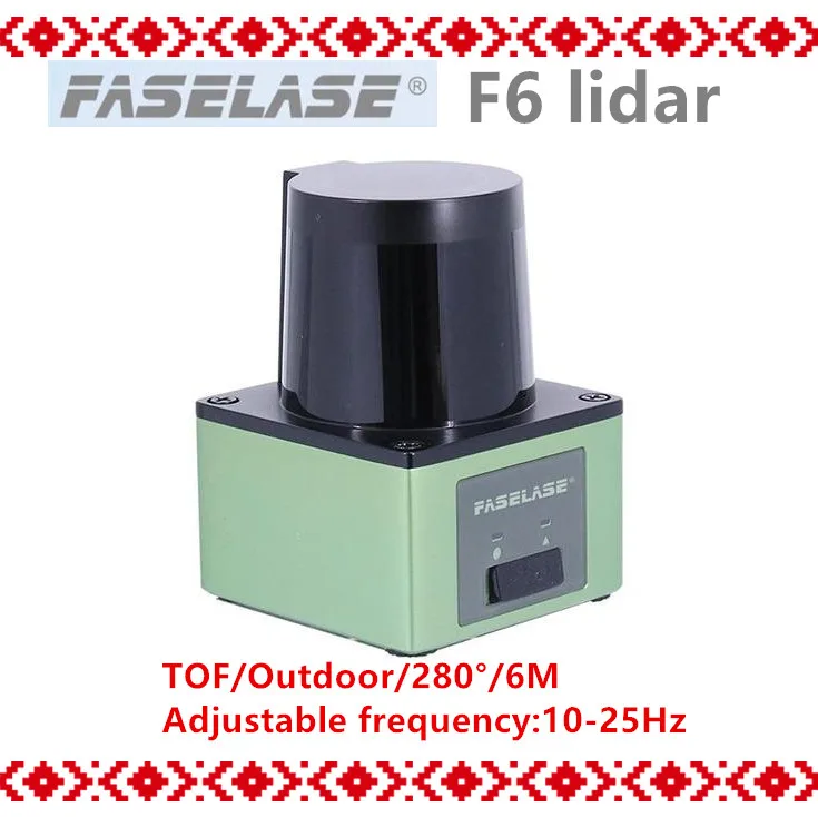 Online FASElASE TOF 6m Outdoor Und Indoor IP65 Wasserdichte Lidar Sensor Industrie-grade AGV ROBOTER Hindernis Vermeidung Navigation