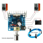 DIY Kit TDA7297 аудио усилитель доска версия B динамик DC 9-15V 15 Вт * 2 цифровой модуль усилителя мощности звука регулятор громкости