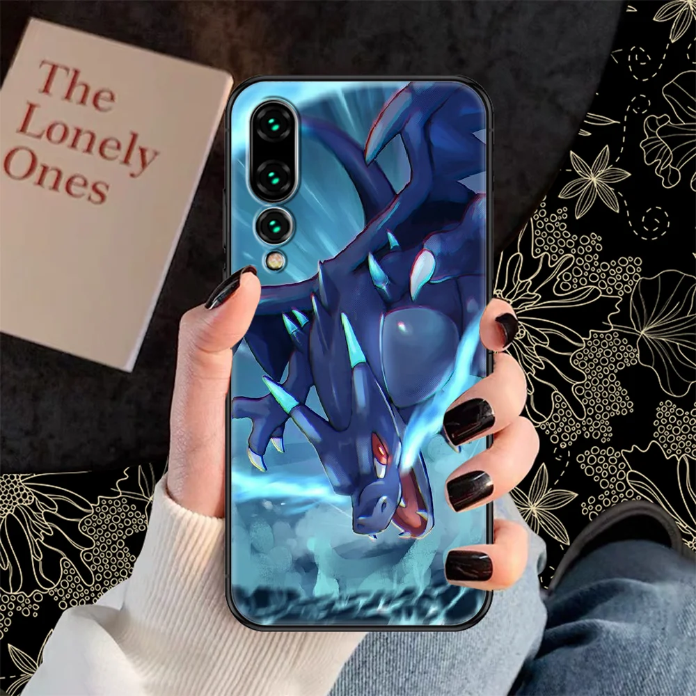 

Pokemons Anime Cartoon Phone case For Huawei Honor 6 7 8 9 10 10i 20 A C X Lite Pro Play black fashion cover painting cell cover