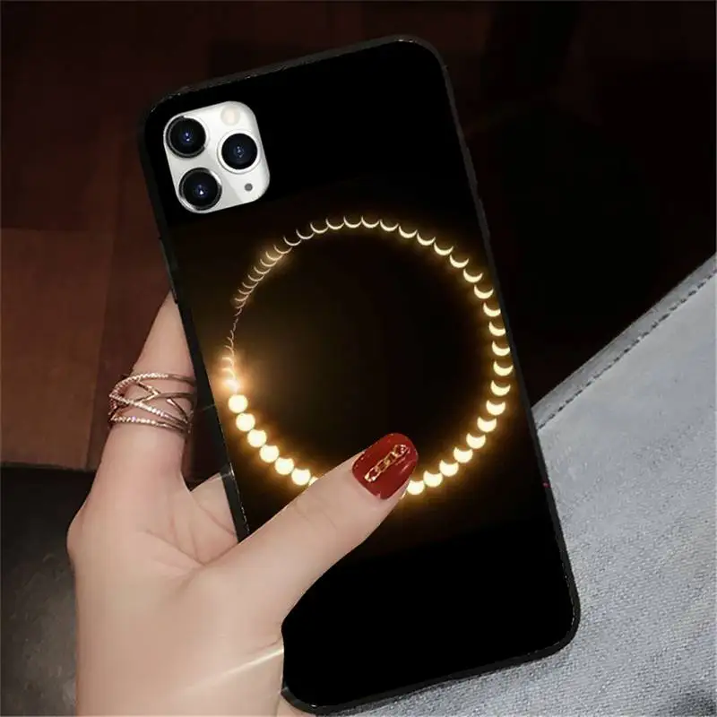 

Moonlight Moon phases star Phone Case for iPhone 11 12 pro XS MAX 8 7 6 6S Plus X 5S SE 2020 XR