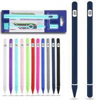 colorful soft silicone compatible for apple pencil case compatible for ipad tablet touch pen stylus protective sleeve cover
