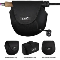 portable fishing reel bag protective case waterproof storage pouch for spinning baitcast trolling reel fishing accessories