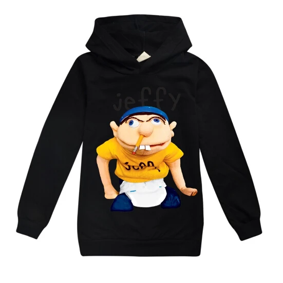 Весенние детские толстовки с забавным рисунком аниме марионетки пальто для