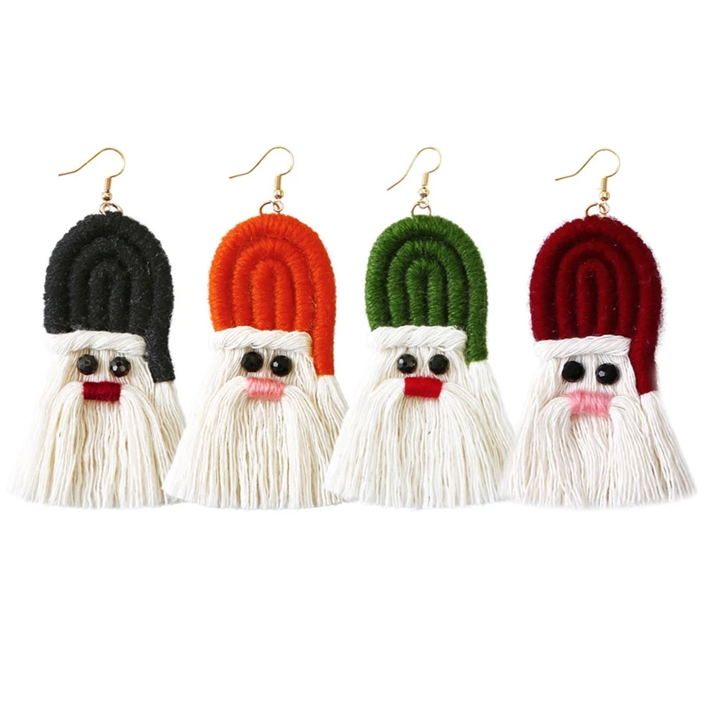 

New Christmas Earrings Snowman Jewelry Christmas Stud Earring For Women Creative Party Accessories Girl Gifts