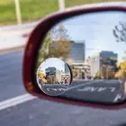 Автомобильное зеркало заднего вида, широкоугольное выпуклое зеркало 360, регулируемое круглое зеркало для слепых зон