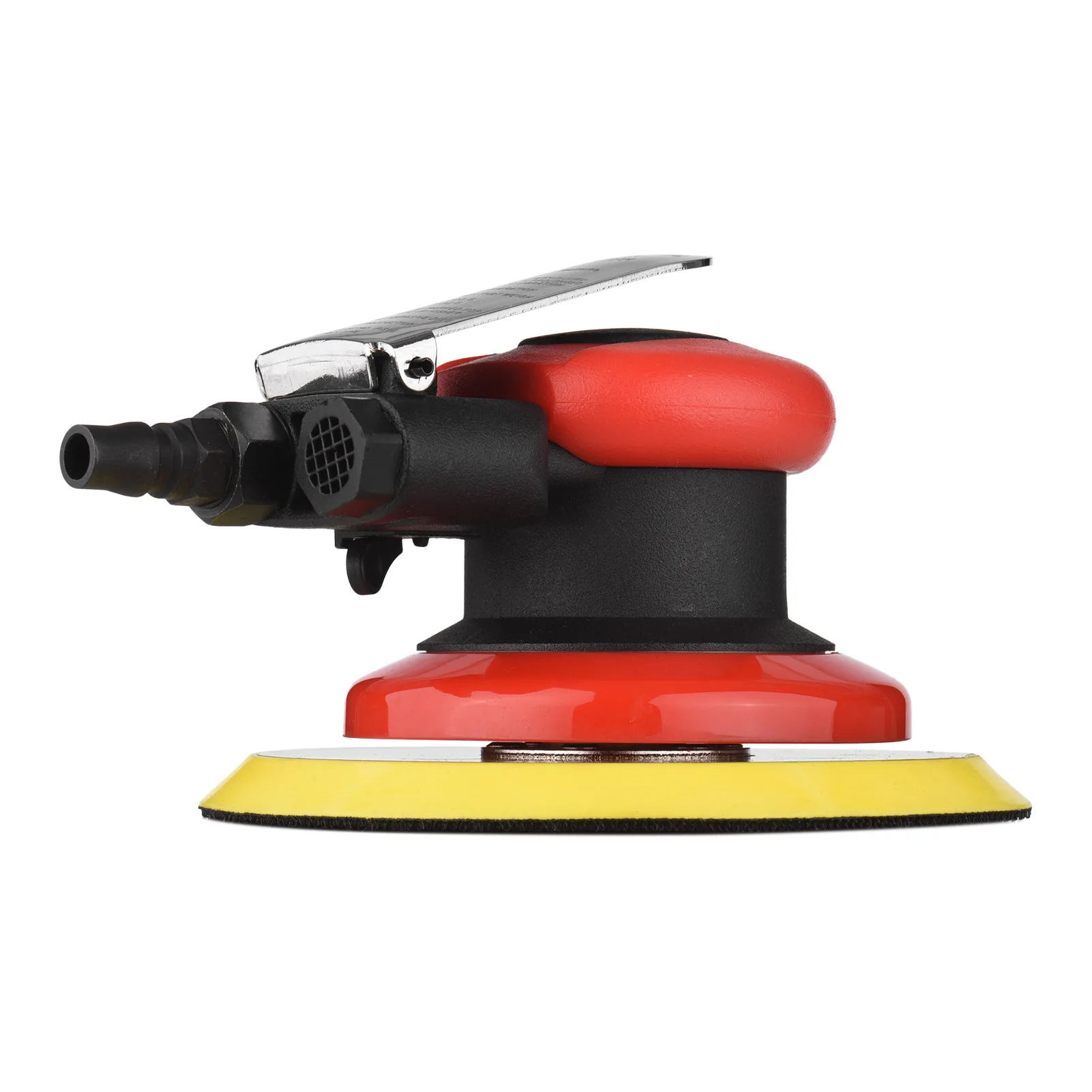 

Pneumatic Sander 6 Inch Polishing Sanding Waxing for Car Wall Wood Metal 13500RPM Red